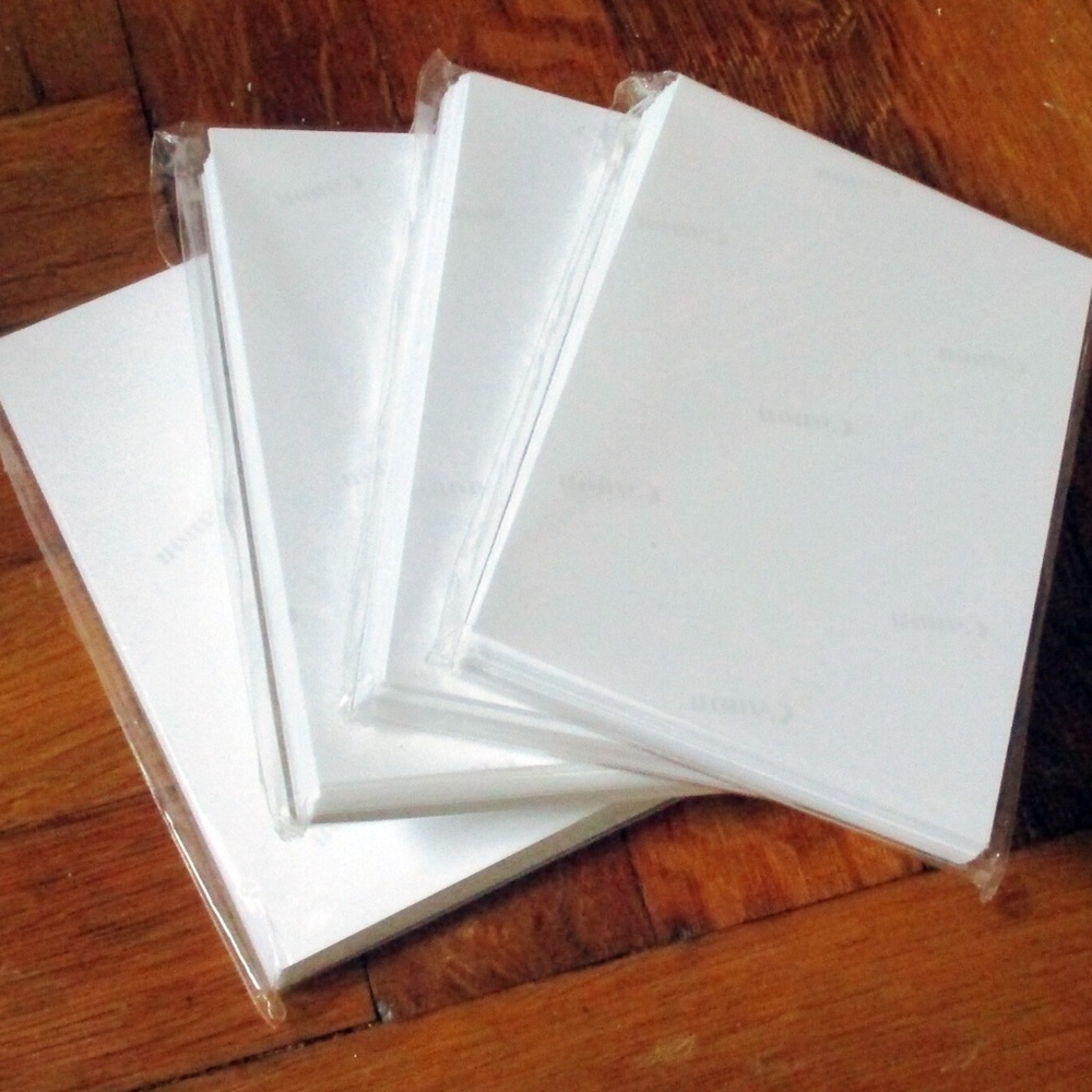 Cannon 4x6 Glossy Photo Paper - 4 Pack